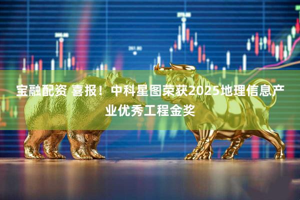 宝融配资 喜报！中科星图荣获2025地理信息产业优秀工程金奖